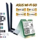 Intel AX210 WiFi Karte AX210ngw WFi6E Drahtlose Netzwerk Karte Bluetooth 5 3 Wi-Fi Adapter für ASUS