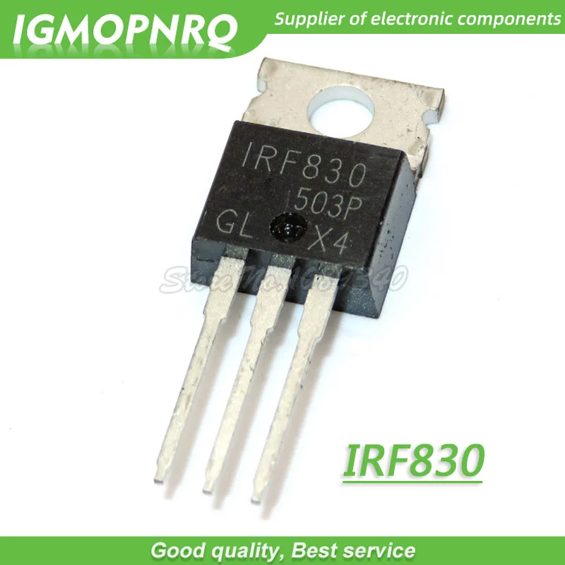 20 Stück IRF830 IRF830PBF TO-220 MOSFET N-Chan 500V 4,5 Amp neues Original Image