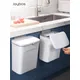 Wand Montiert Hängenden Papierkorb Für Küchen Schrank Tür Mit Deckel Küche Trashs Bin Müll Dosen
