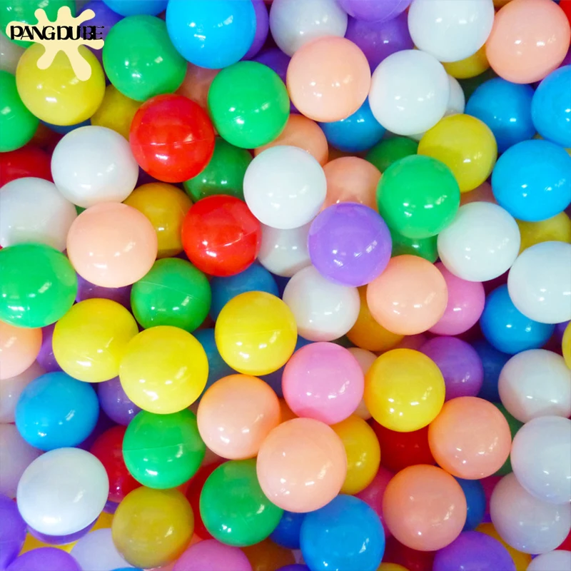 20 teile/los 5,5 cm Sichere PE Ball für Trockenen Pool Bällebad Umweltfreundliche Baby Ball Spielzeug für Baby Laufstall zelt Kind Spielzeug Weiche Ozean Bälle