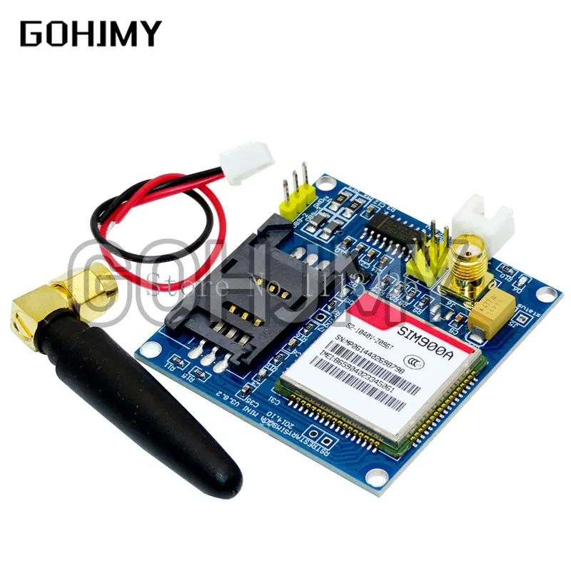SIM900A sim900 V4.0 Kit Drahtloses Erweiterungsmodul GSM GPRS Platinenantenne Getestet für Arduino Image