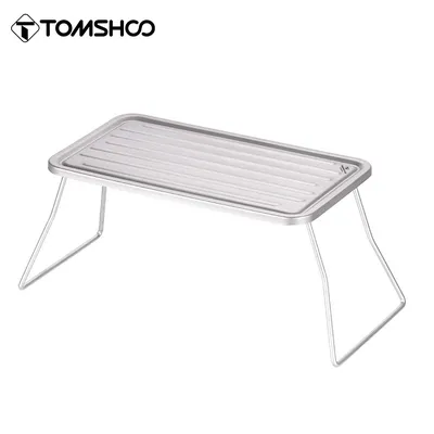 Tomshoo tragbare Outdoor-Klapp-Camping-Grill Titan Grill Grill Rost ultraleichten Mini-Tisch für Camping Wandern Picknick-Grill