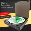Lettore CD portatile universale 3.5mm USB HIFI Walkman Disc Learning Retro CD Disc Album Player Touch Control Support CD/MP3/WMA