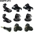 Kit di accessori per Action Camera accessorio fibbia a sgancio rapido supporto per treppiede per Gopro Hero 13 12 11 10 9 8 7 6 5 4 3 Set nero