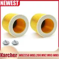 Filtro HEPA per cartuccia Karcher WD2250 WD3.200 MV2 MV3 WD3 Parti del filtro Karcher Filtri antipolvere per aspirapolvere
