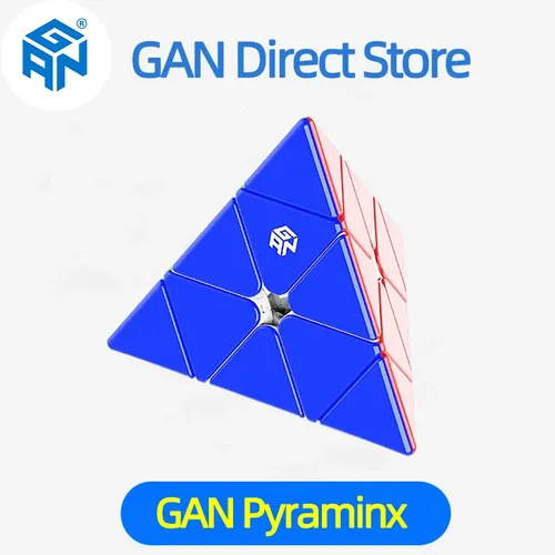 GAN Pyraminx 36 Magneten Speed Magnetische Pyramide Puzzle Stickerless Dreieck Würfel mit Extra