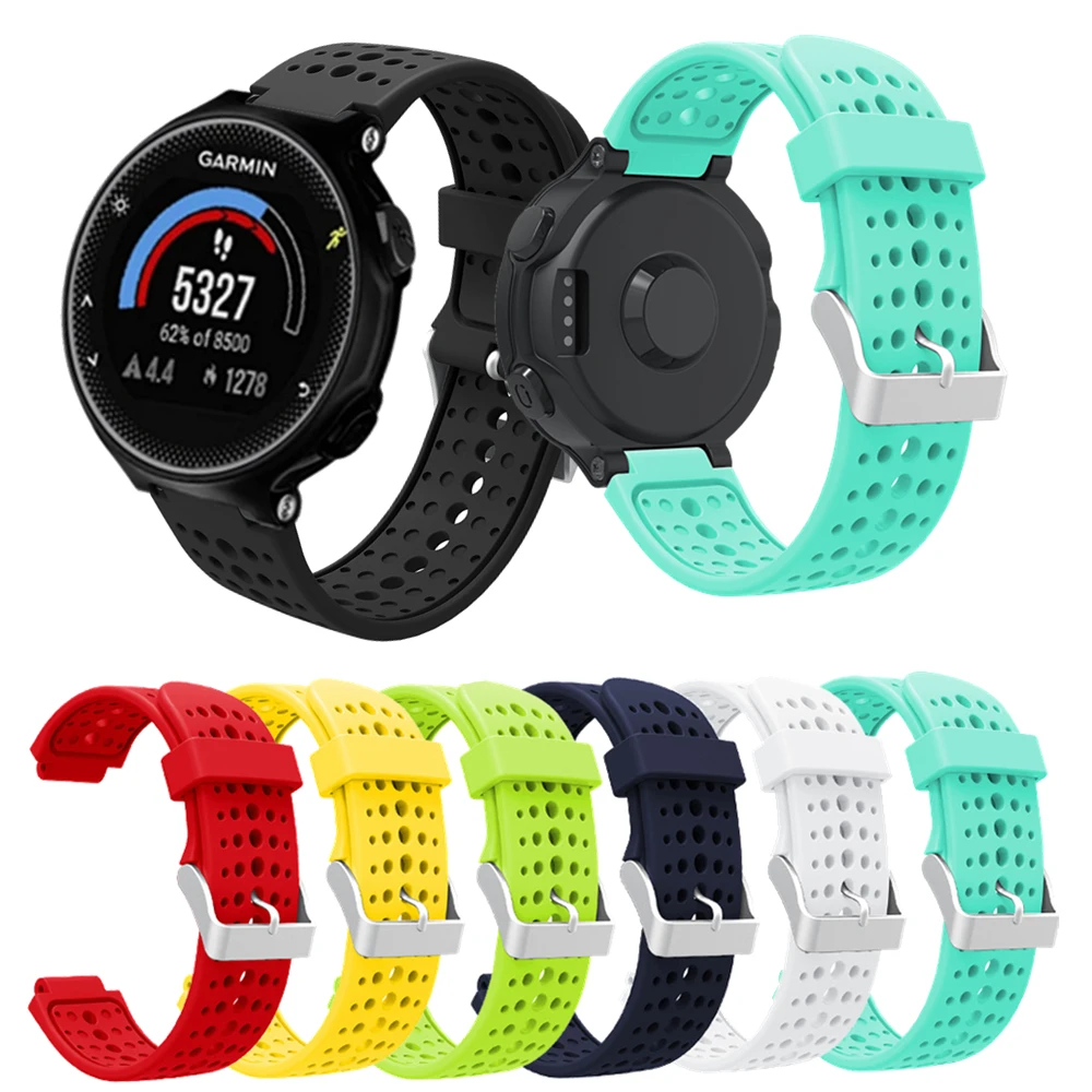 Für Garmin Forerunner 235 Smart Uhr Weiche Silikon Sport Strap Für Forerunner 220/230/235/620/630/735XT Ersatz Armband Image