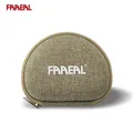FAAEAL Scatola per auricolari Mini custodia per custodia Custodia rigida portatile Auricolari con cerniera Contenitore per cavo per scheda TF per cuffie KZ TRN