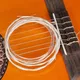 6 stücke/1set Gitarre Saiten Nylon Silber Saiten Set für Klassische Klassische Gitarre Zubehör E A