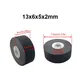 1Pcs 13x 8 3x6 5x2 5mm Gummi Prise Roller Für Sanyo 4500 9930 9940 Sharp 800 800 900 band Recorder