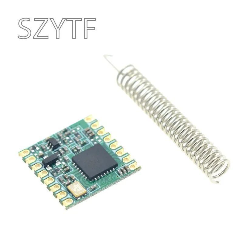 1 stücke 433MHz Lora SX1278 Langstrecken-Transceiver Funkmodul SMT SPI-Schnitts telle mit Antenne Image