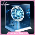 Iron Man Anime Figur Iron Man Lichtbogen reaktor Plasma Lichtbogen reaktor Figuren mk1 mk2 mk50 Tony