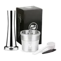 ICafilas capsula ricaricabile capsula filtro riutilizzabile adatta per macchina da caffè tipo Illy X Y capsula da caffè in metallo in acciaio inossidabile