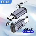 Adattatore da tipo C a Lightning per iphone adattatore da Micro USB a USB C 480Mbps trasferimento