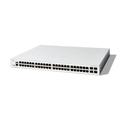 Cisco Catalyst 1300-48T-4G-Managed-Switch, 48-Port-GE, 4 x 1-GE-SFP, eingeschränkter Lebenszeitschutz (C1300-48T-4G)
