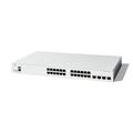 Cisco Catalyst 1300-24T-4G-Managed-Switch, 24-Port-GE, 4 x 1-GE-SFP, eingeschränkter Lebenszeitschutz (C1300-24T-4G)