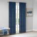 Pair of High Quality Velvet Fabric Indoor Blackout Curtains, Back Tab Curtain Panel for Living Room, Bedroom