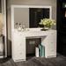 Modern Vanity Desk, White Finish, Make-up Vanity for Bedroom