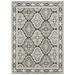 Style Haven Everly Traditional Panel Medallion Mixed Pile Area Rug