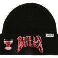 "Men's Black Chicago Bulls SUGA x NBA by Mitchell & Ness Capsule Collection Glitch Cuffed Knit Hat"