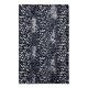 White 60 x 36 W in Area Rug - Everly Quinn Buchannan Animal Print Hand-Knotted Area Rug in Black/Gray Cotton/Wool | 60 H x 36 W in | Wayfair