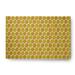 Simply Daisy 3 x 5 Sunny Mustard GeometricIndoor/outdoor Rug