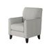 Armchair - Lark Manor™ Aravis 30" Wide Armchair Wood/Polyester/Fabric in Gray/Brown | 38 H x 30 W x 32 D in | Wayfair