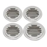 YUMILI Stainless Steel Air Ventilation Cover 304 Stainless Steel Round Exhaust Duct Cover Wall Ventilation Ducting Hose Grille Cove for Kitchen and Bathroom(100mm)