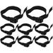 8pcs Garden Aerator Shoes Strap Lawn Aerator Shoes Band Aerating Sandals Spikes Shoes Straps
