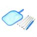 ZPSHYD Pool Skimmer Net Swimming Pool Cleaning Tools Pool Leaf Rake Net Cleaning Skimmer with Rod Cleaning Accessories