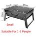 Weloille Large Portable BBQ Barbecue Steel Charcoal Grill Outdoor Patio Garden Party