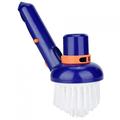 Leinggg Vacuum Cleaning Brush Pool Step Brush Swimming Pool Step & Corner Vacuum Brush Cleaning Tools with Fine Bristles For Swimming Pool Step Corner Spas Hot Tubs