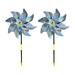 piaybook Garden Statues Reflective Pinwheels Extra Sparkly Pinwheels For Garden Decor Pinwheels For Kids Scare Birds Away From Garden Yard Patio Lawn Farm Yard Art for Backyard Pathway Garden Lawn