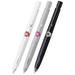 Zebra Oil-based Ballpoint Pen Bren 0.5mm Inuhariko Monotone Axis 3 Pieces Set BAS88-KYO3-C