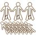 20Pcs Mini Paper Clips Metal Paper Clips Office File Paper Clips Adorable Paper Clips File Metal Clips