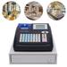 48 Keys Electronic Cash Registers with Cash Drawer 36 Department Cash Register with Thermal Receipt Printer for Small Businesses Supermarkets Retail