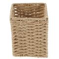 Water Hyacinth Storage Baskets Woven Box Pencil Dispenser with Lid Tabletop Holder Office