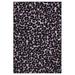 Black/Gray Rectangle 5' x 8' Area Rug - Everly Quinn Eggertsville Animal Print Machine Woven Nylon Area Rug in Black/Gray Nylon | Wayfair