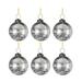 The Holiday Aisle® Ball Ornament Glass in Gray | 3.8 H x 3.1 W x 3.1 D in | Wayfair 9DD8B7EBE9434FE48484A42D16F9C938