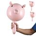 TITOUMI Inflatable Pig s Head Stick Inflatable Pig Head Stick Toy Thickened Pig Stick Leather Goods Pvc Animal Inflatable Pig Head Balloon Round Head 2Pcs