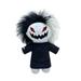 QAZXD Clearence Christmas Gift Birthday Gifts Halloween Scary Plush Bared Teeth Cat Plush Doll Doll Children s Gifts Halloween Party Decoration Dolls Valentines Day Gifts for Boyfriend or Wife