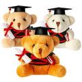 3pcs Graduation Bear Doll Toy Home Bedroom Bear Stuffed Toy Bear Doll Plaything Toddlers Bear Toy