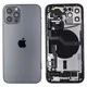 Back Housing With Parts Original Pull / Reclaimed i Phone 12 Pro Black Reclaimed (Grade B)