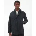 Men's Barbour Ashby Mens Wax Jacket - Black Classic - Size: 44/Regular