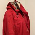 Burberry Jackets & Coats | Burberry Mens Detachable Hood Zip/Button Anorak No Rips Or Stains, Size Medium | Color: Red | Size: M