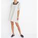 Madewell Dresses | Madewell Embroidered Butterfly Dress In White And Blue Stripe | Color: Blue/White | Size: S