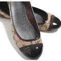 Coach Shoes | Coach Cecile Signature Ballet Flats | Color: Brown/Tan | Size: 7