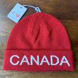Lululemon Athletica Accessories | Lululemon Team Canada Reversible Wool-Blend Beanie Unisex Size S Small | Color: Red/White | Size: Os