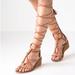 Free People Shoes | Free People Saltarello Gladiator Mini Wedge Sandals | Color: Pink | Size: 8