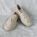 Madewell Shoes | Madewell Sidewalk Slip-On Sneakers Womens 9m Paint Spattered Recycled Canvas | Color: Cream | Size: 9